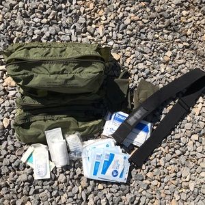 Military Medical Instrument Bag LOTS OF XTRAS INCLUDED